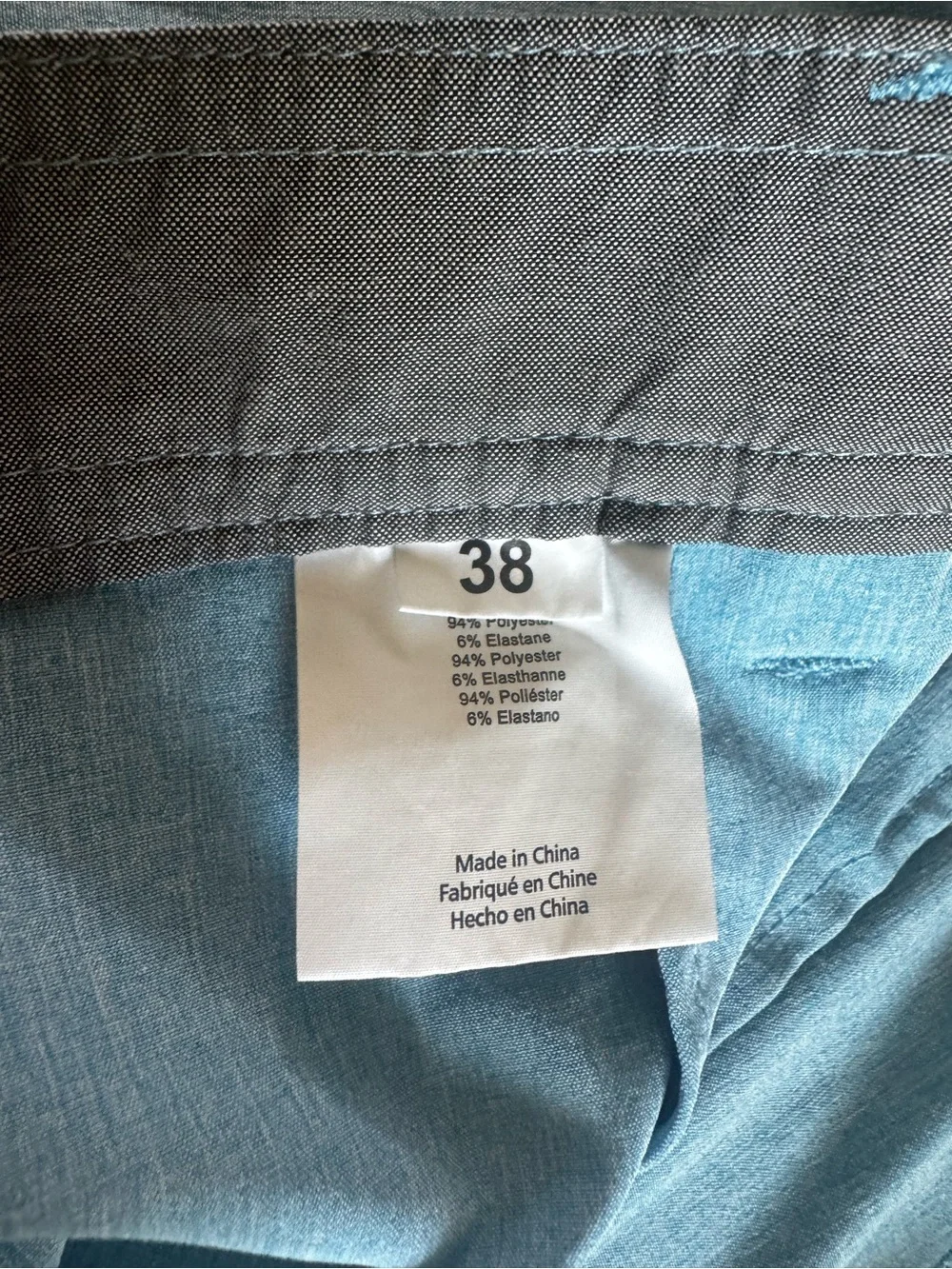O'Neill Men's Light Blue Casual Shorts- hybrid